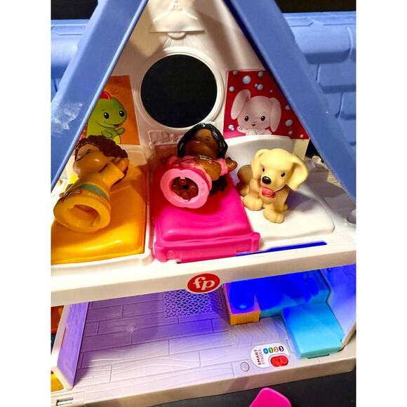 Fisher-Price Little People Friends Together Play House Toddler Learning set 2 - Picture 4 of 8
